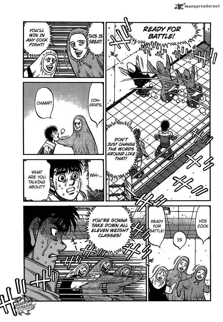 Hajime no Ippo Chapter 1013 page 12