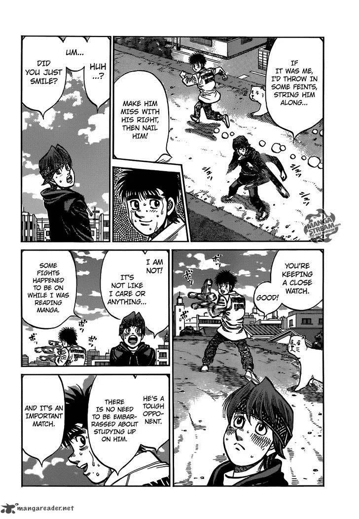 Hajime no Ippo Chapter 1014 page 5