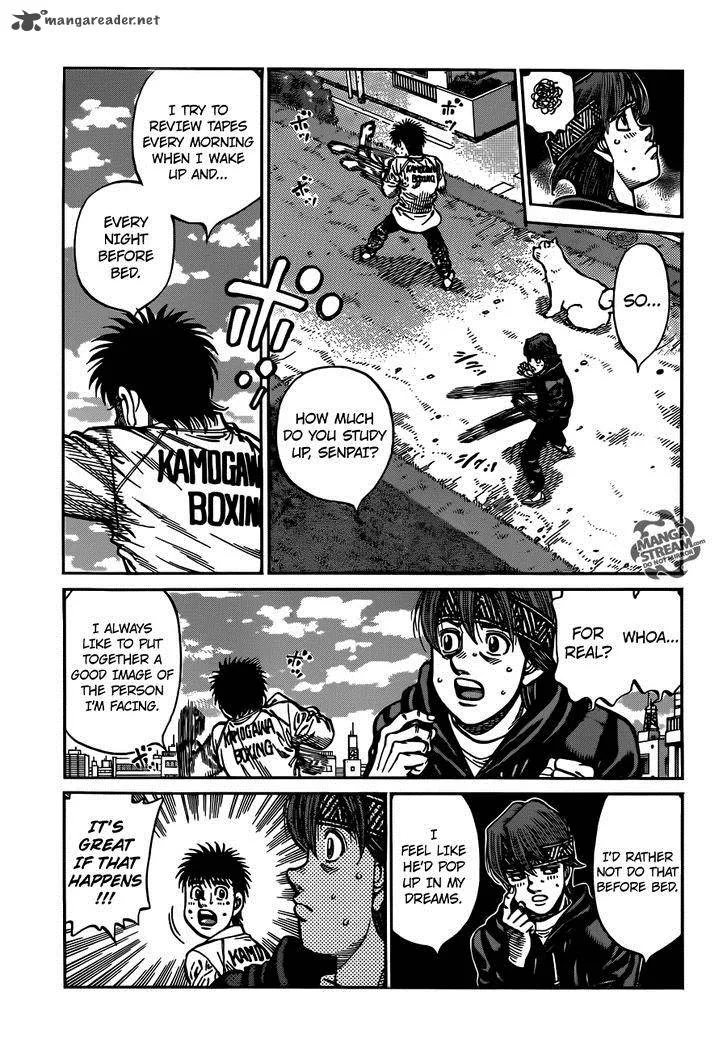 Hajime no Ippo Chapter 1014 page 6