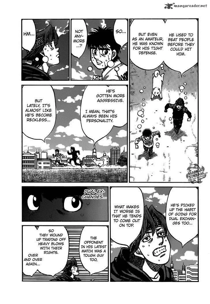 Hajime no Ippo Chapter 1014 page 4