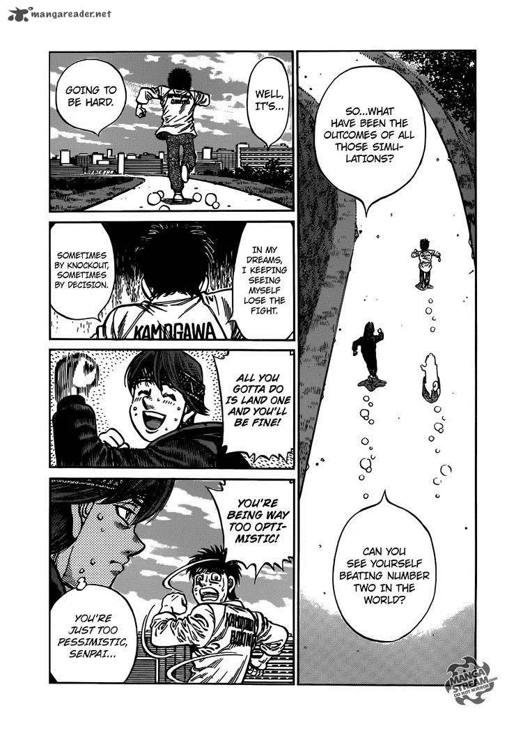 Hajime no Ippo Chapter 1014 page 8