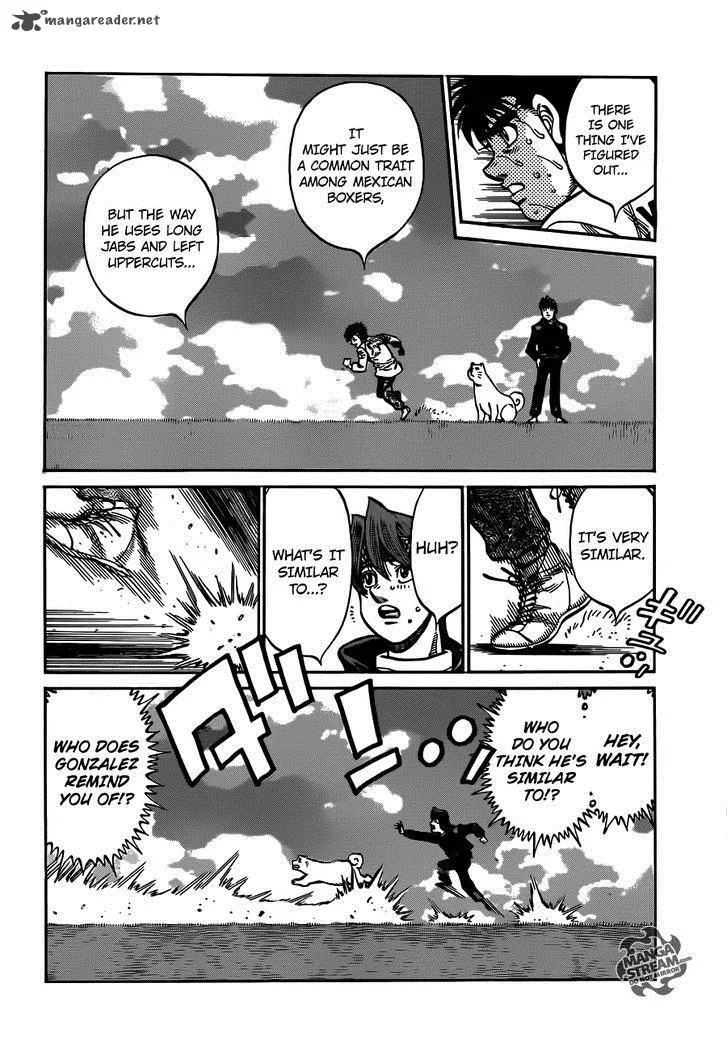 Hajime no Ippo Chapter 1014 page 9