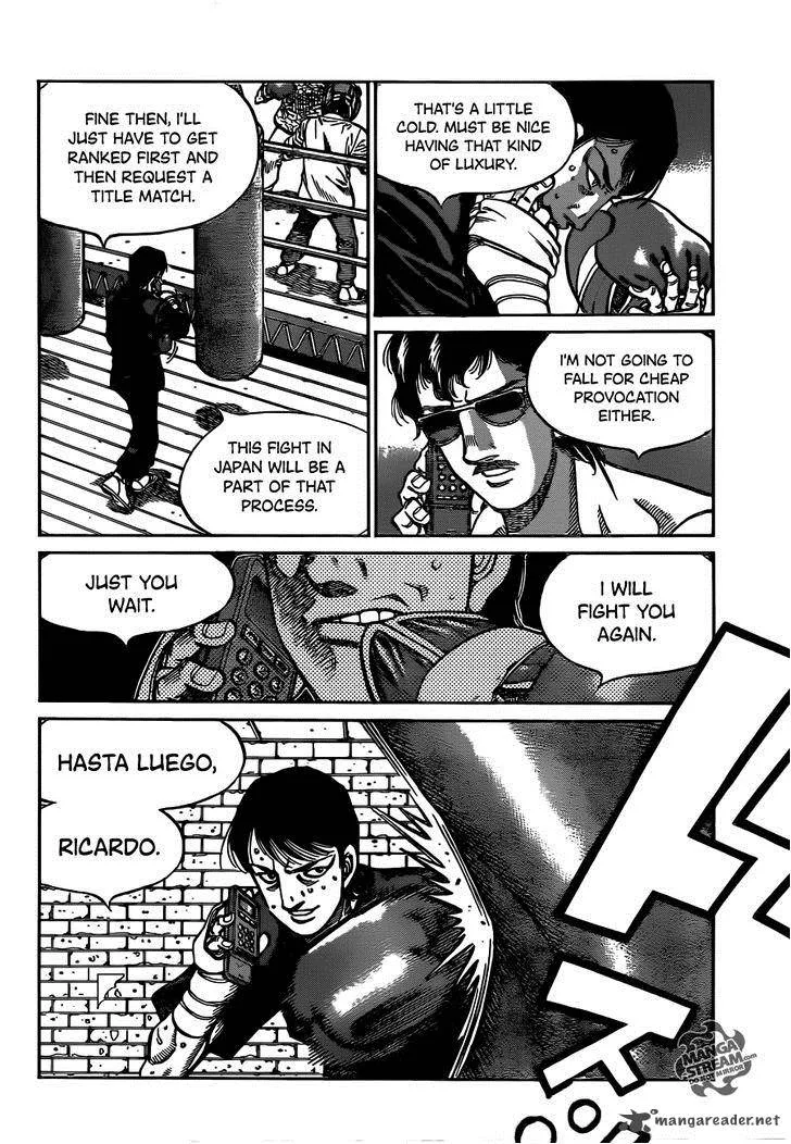 Hajime no Ippo Chapter 1014 page 15
