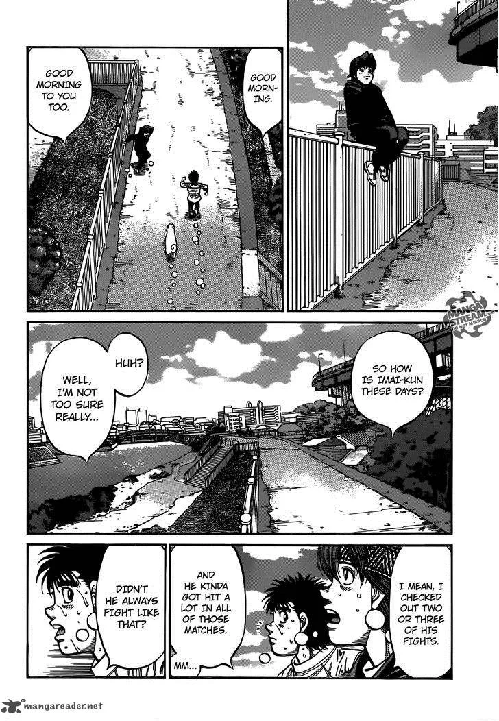 Hajime no Ippo Chapter 1014 page 3