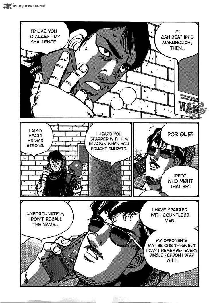 Hajime no Ippo Chapter 1014 page 14