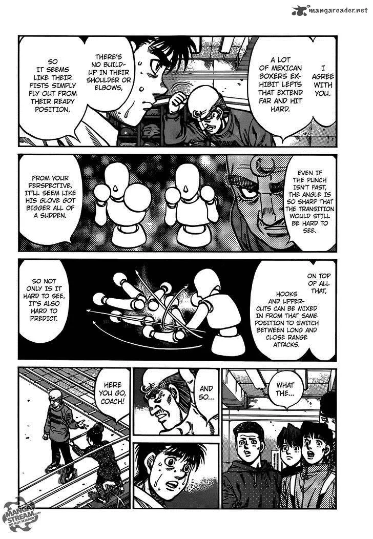 Hajime no Ippo Chapter 1015 page 5