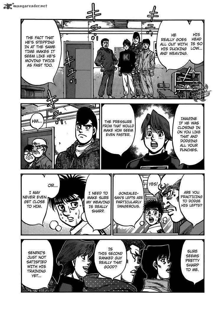 Hajime no Ippo Chapter 1015 page 4