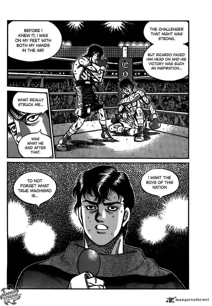 Hajime no Ippo Chapter 1015 page 14