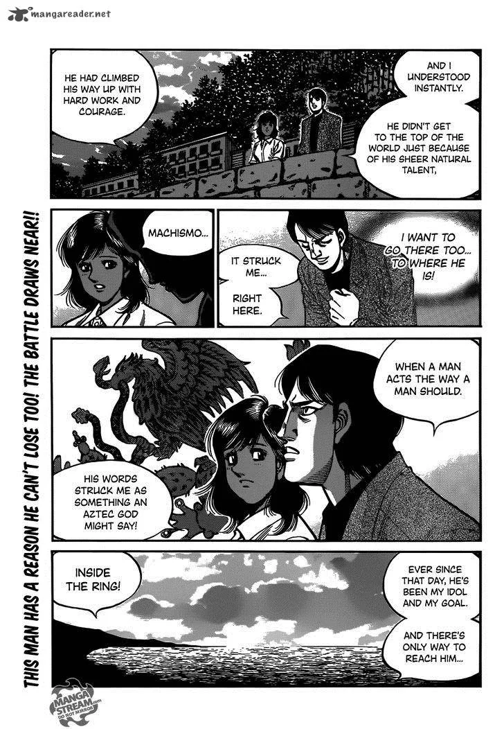 Hajime no Ippo Chapter 1015 page 15