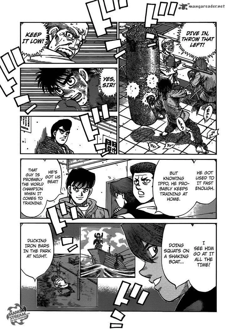 Hajime no Ippo Chapter 1016 page 14
