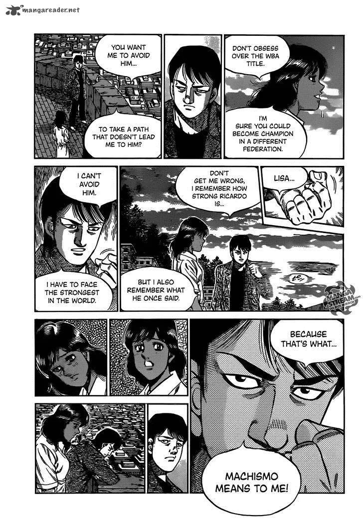 Hajime no Ippo Chapter 1016 page 4