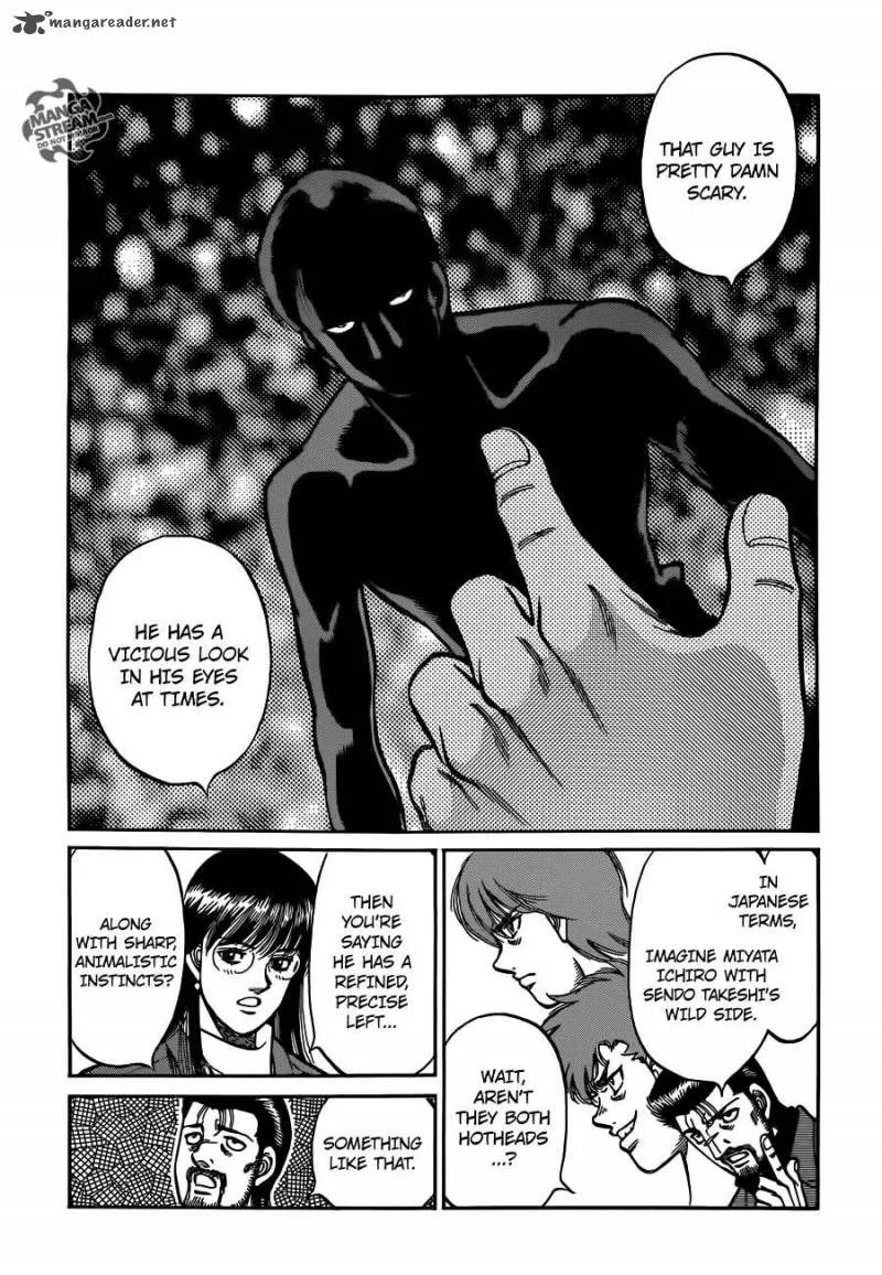Hajime no Ippo Chapter 1017 page 7