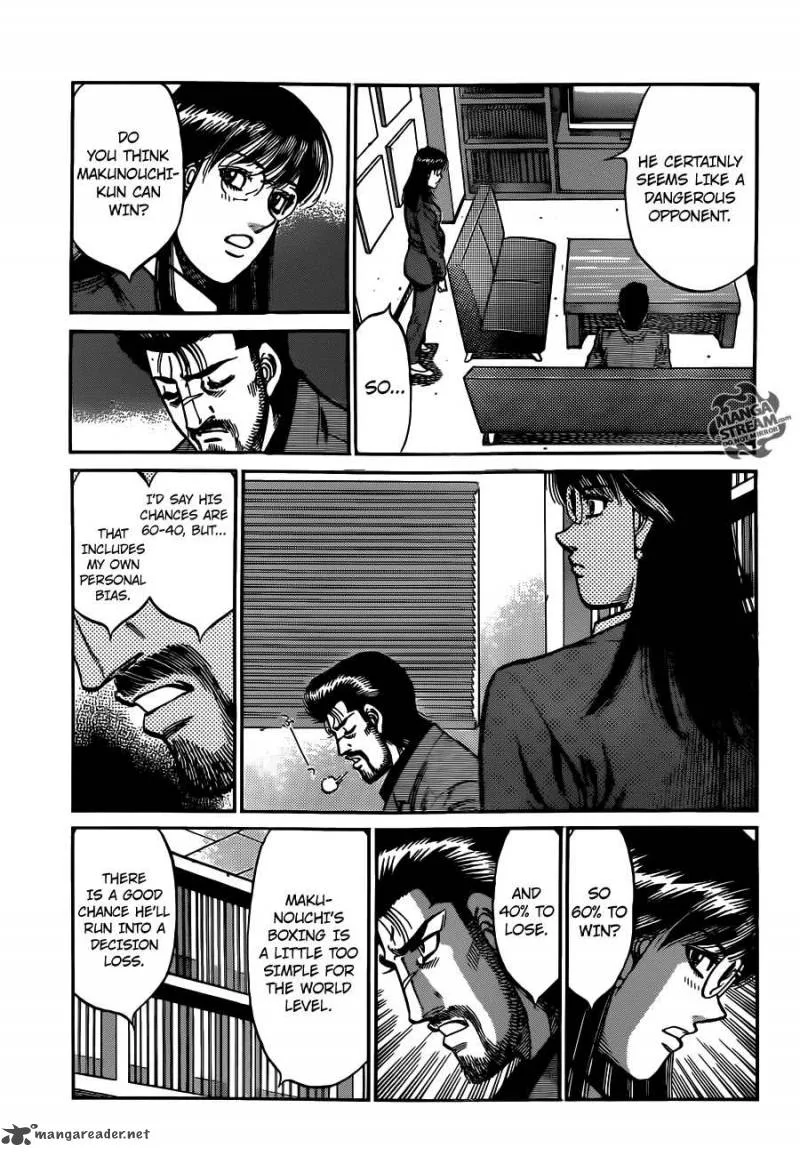 Hajime no Ippo Chapter 1017 page 8