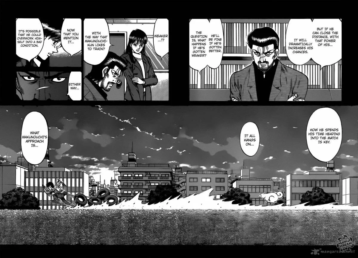 Hajime no Ippo Chapter 1017 page 9