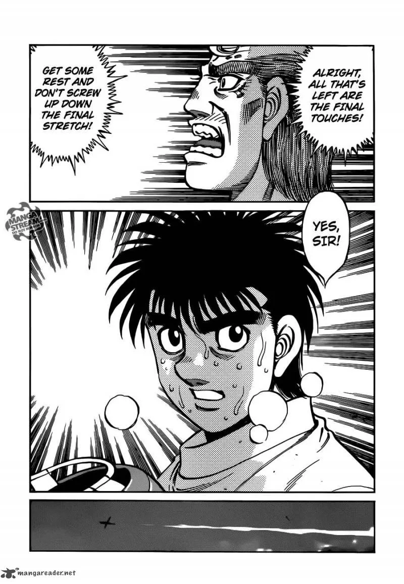 Hajime no Ippo Chapter 1017 page 14