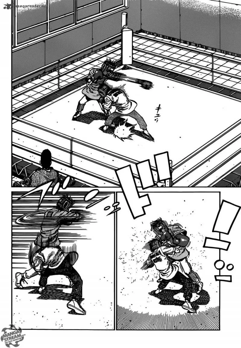 Hajime no Ippo Chapter 1017 page 12