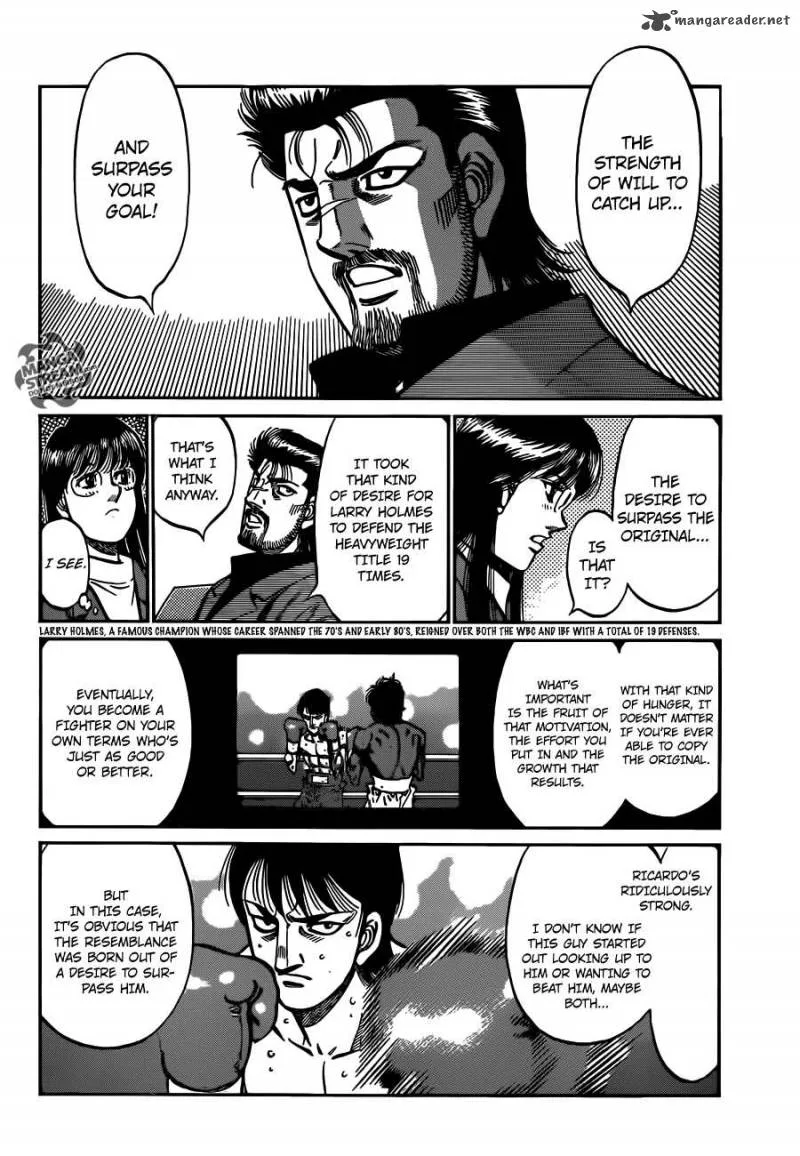 Hajime no Ippo Chapter 1017 page 5
