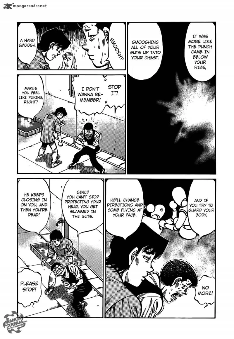 Hajime no Ippo Chapter 1018 page 8