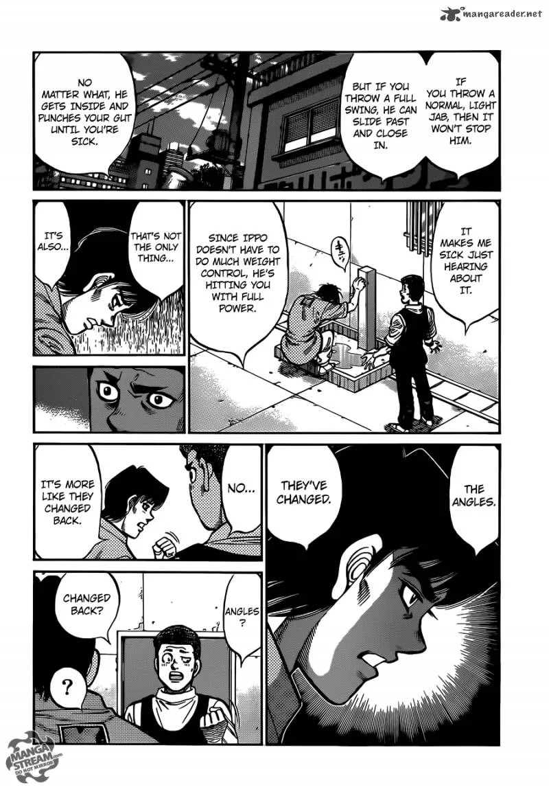 Hajime no Ippo Chapter 1018 page 6