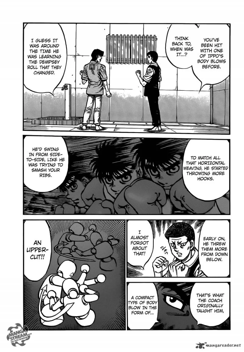 Hajime no Ippo Chapter 1018 page 7