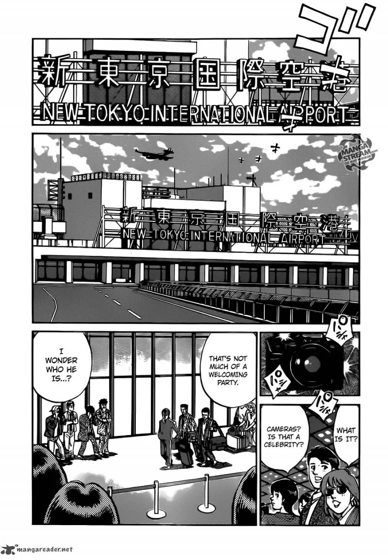 Hajime no Ippo Chapter 1018 page 15