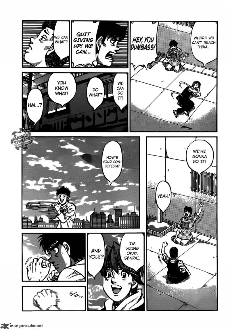 Hajime no Ippo Chapter 1018 page 13