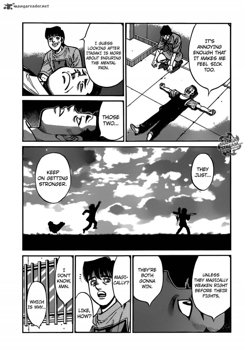 Hajime no Ippo Chapter 1018 page 11