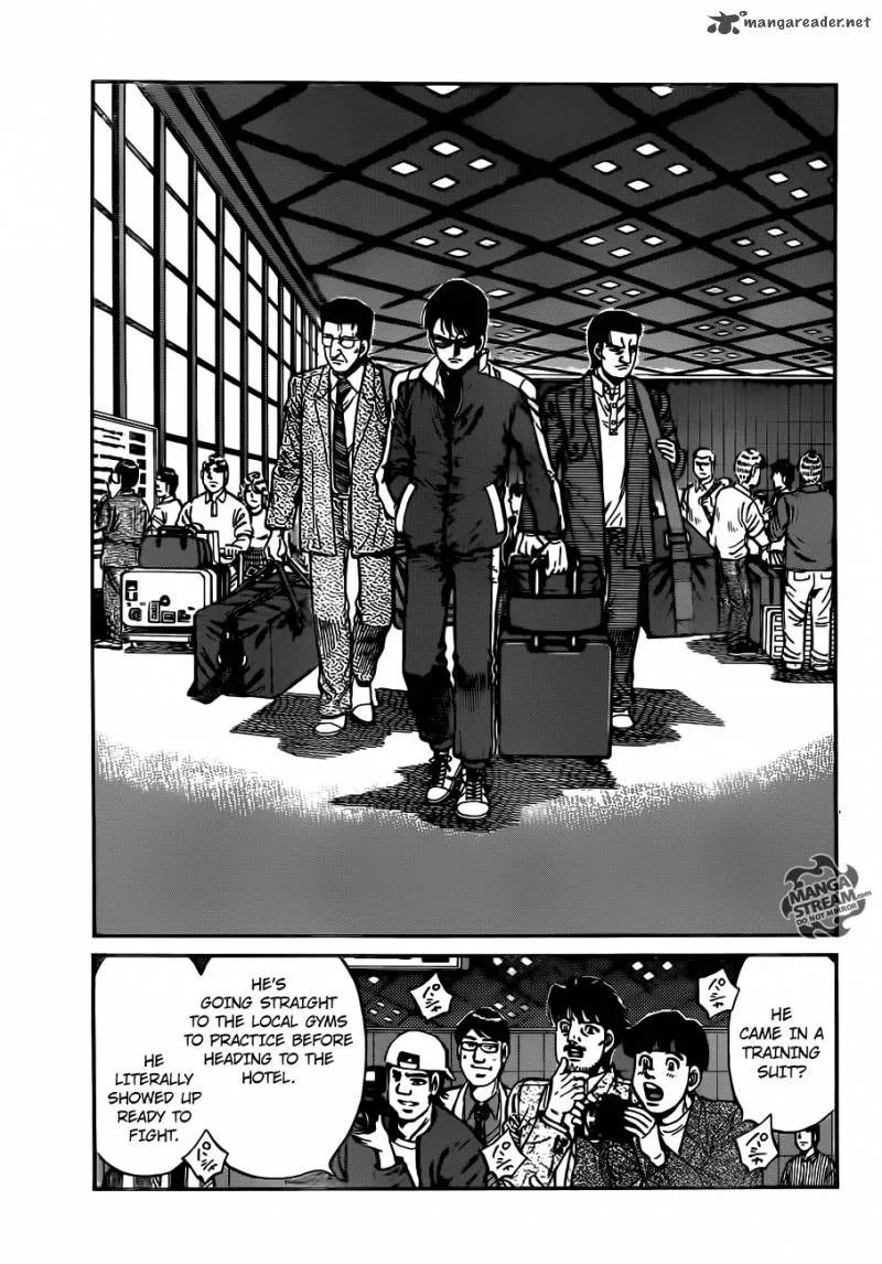 Hajime no Ippo Chapter 1018 page 16