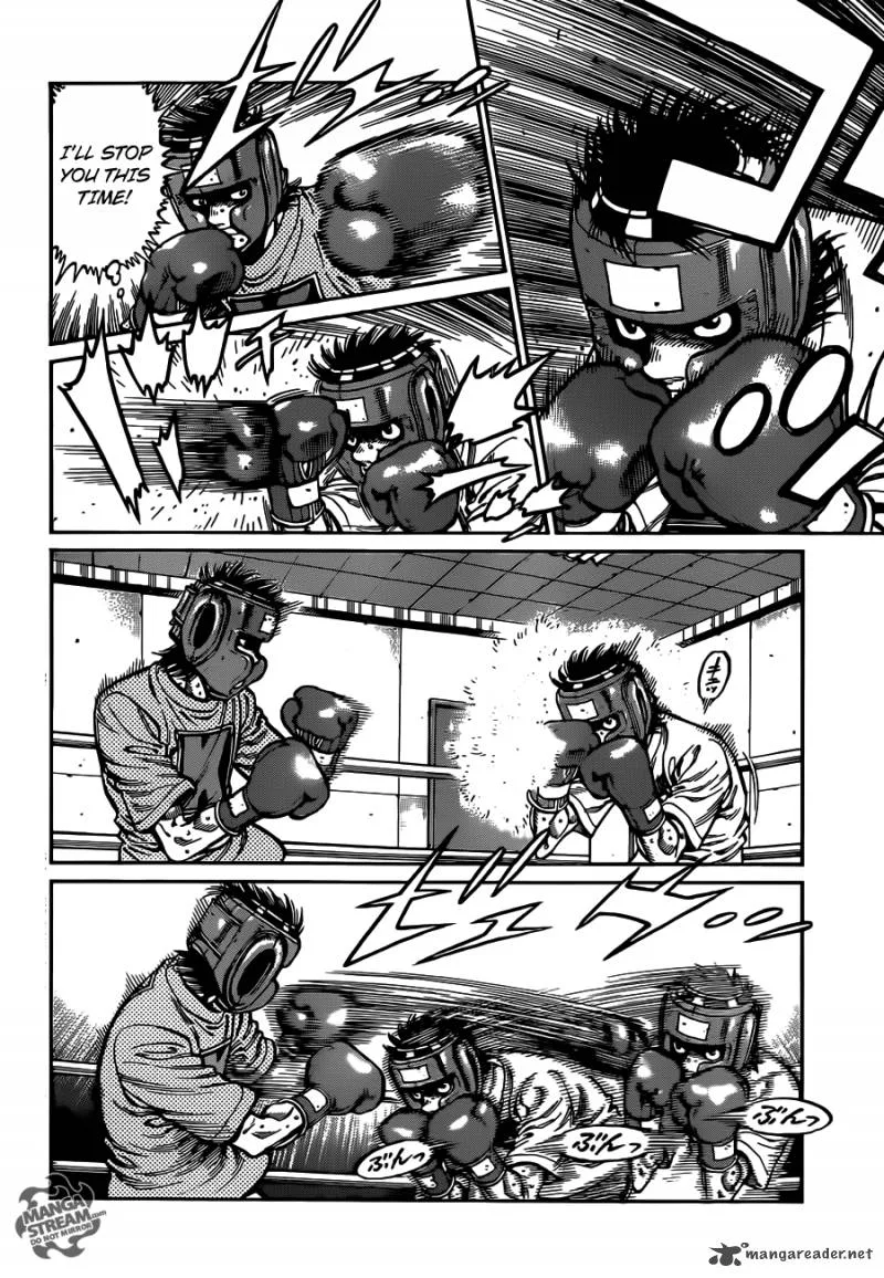 Hajime no Ippo Chapter 1018 page 2
