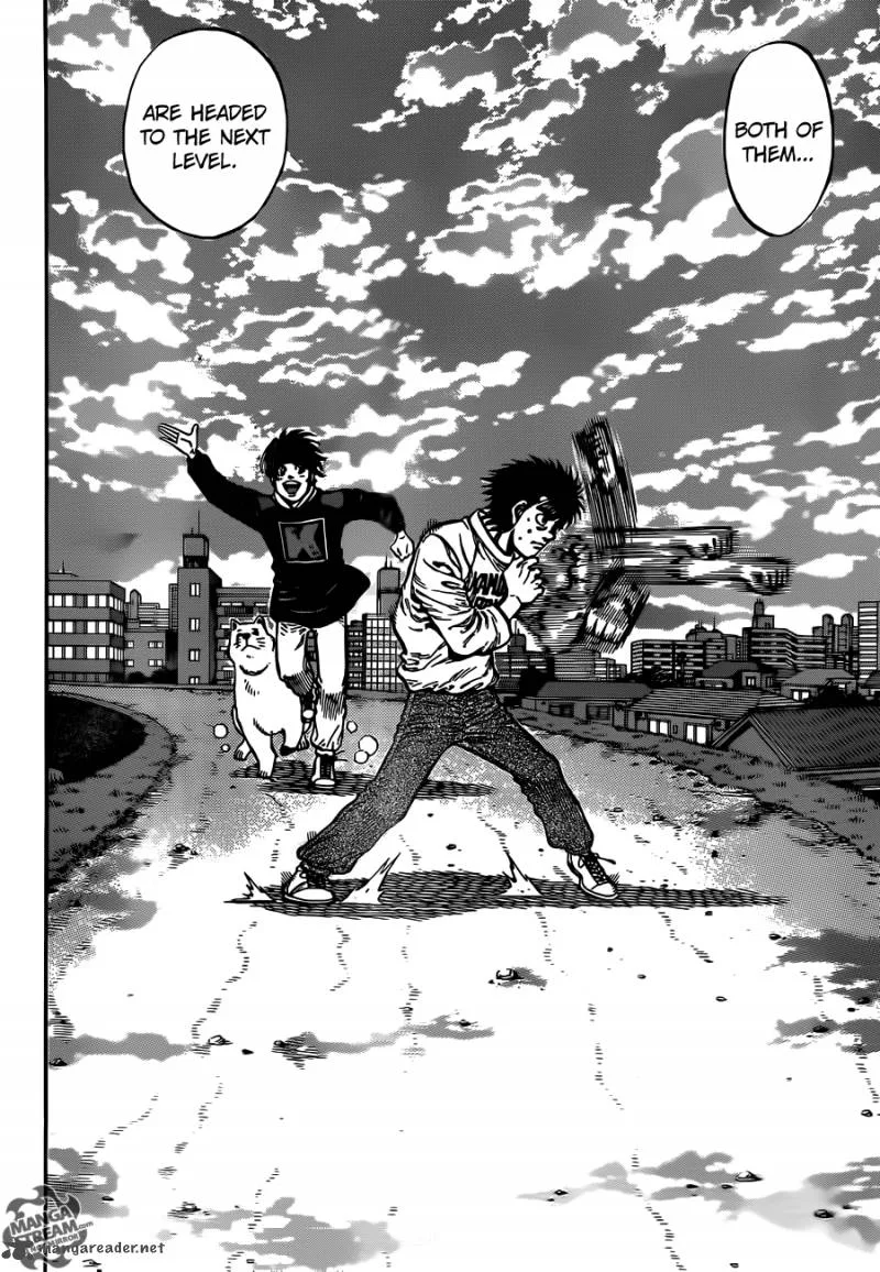 Hajime no Ippo Chapter 1018 page 12