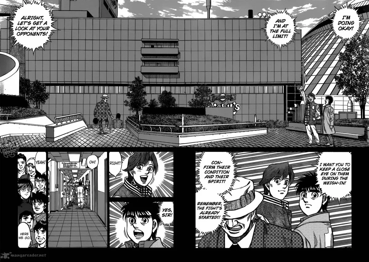 Hajime no Ippo Chapter 1019 page 12