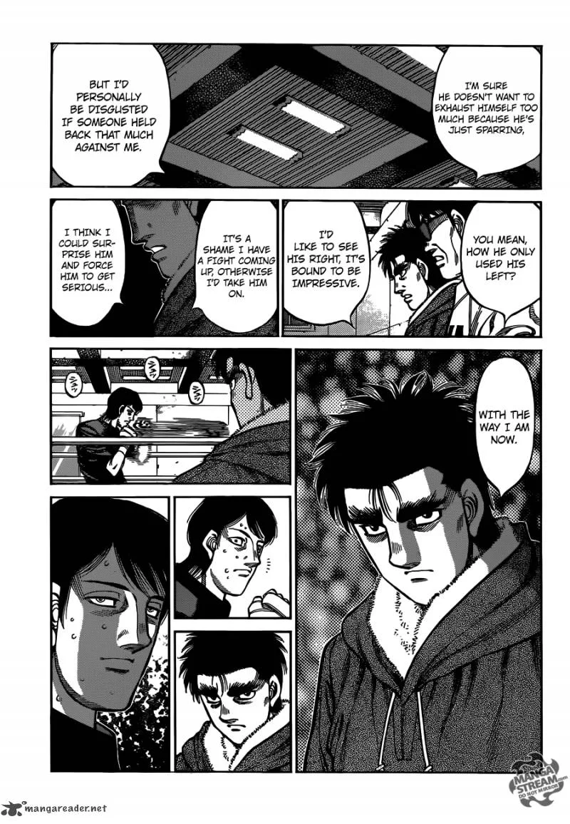 Hajime no Ippo Chapter 1019 page 5