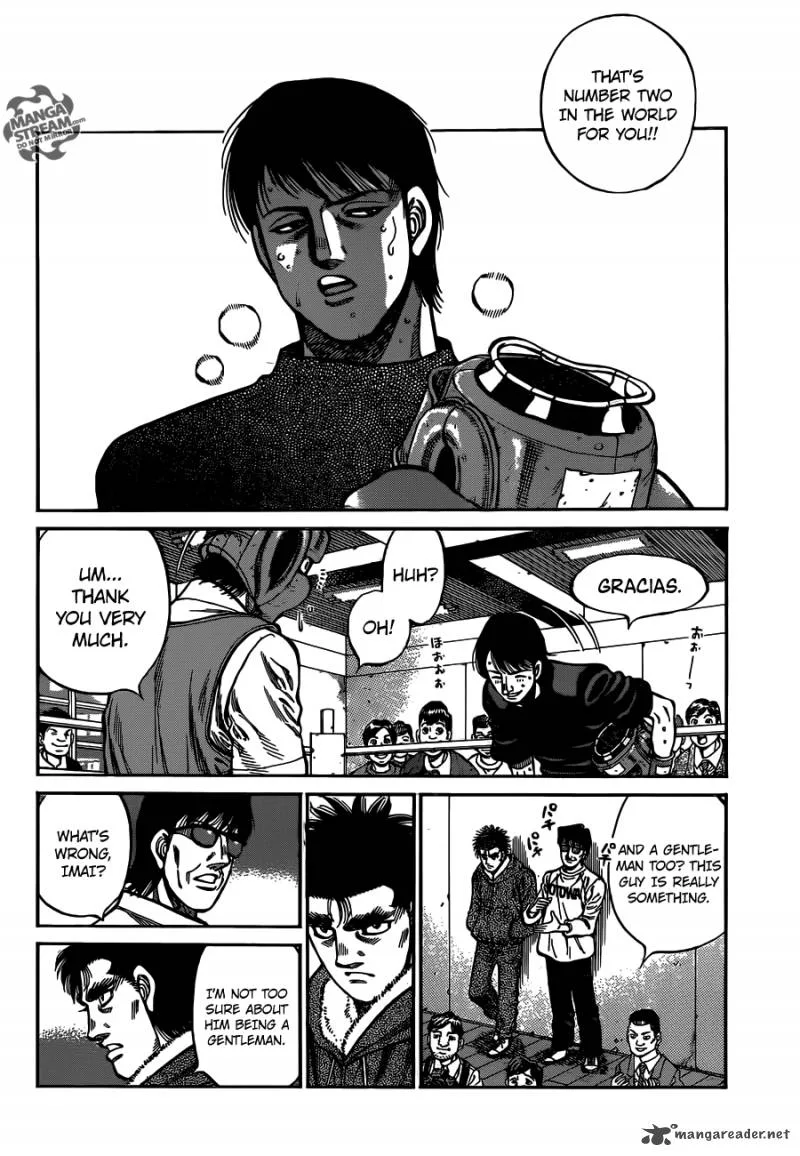 Hajime no Ippo Chapter 1019 page 4