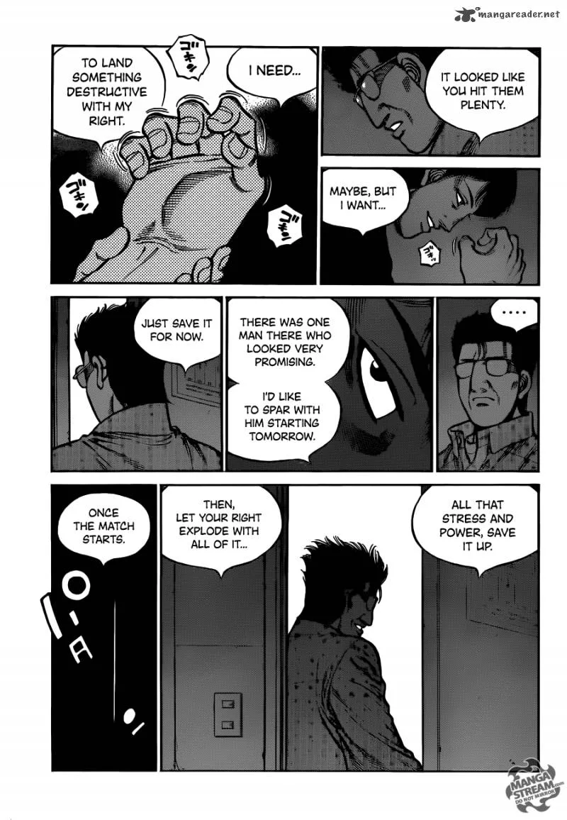 Hajime no Ippo Chapter 1019 page 9