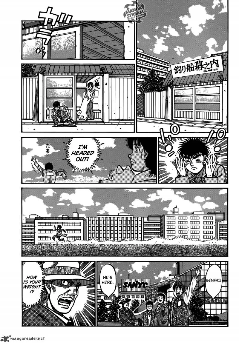 Hajime no Ippo Chapter 1019 page 11