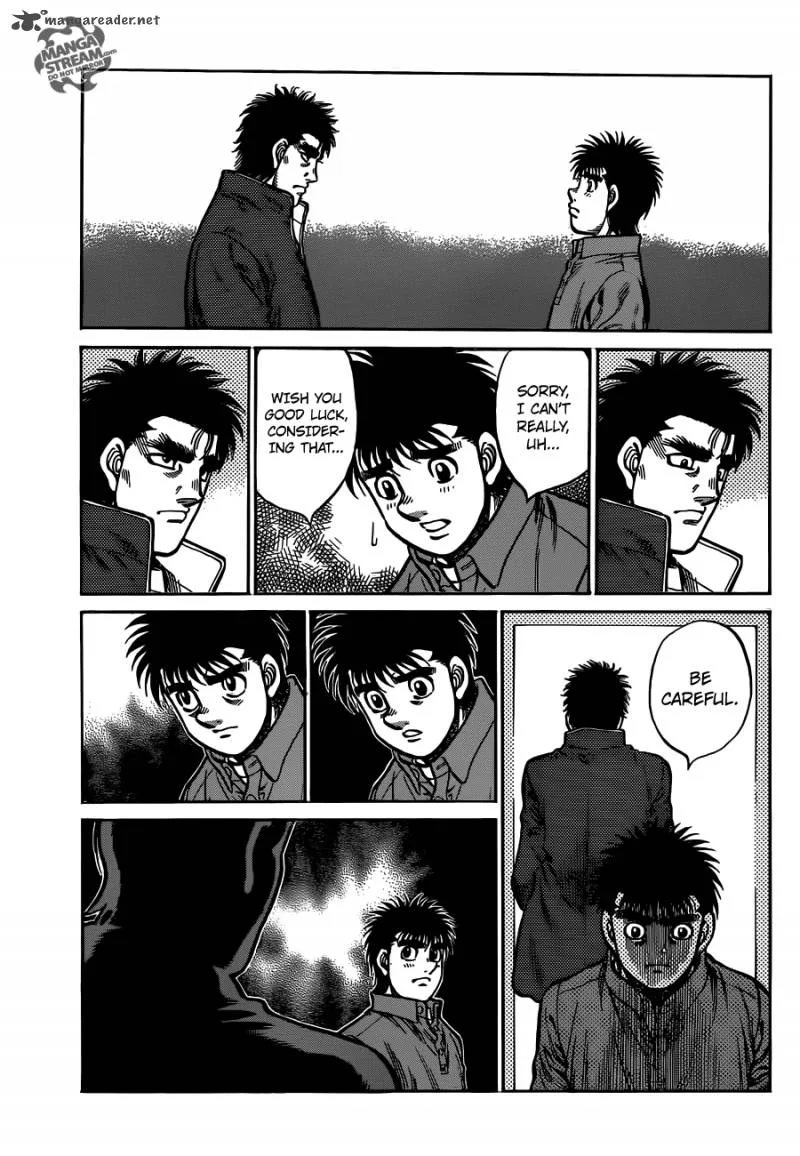 Hajime no Ippo Chapter 1019 page 14