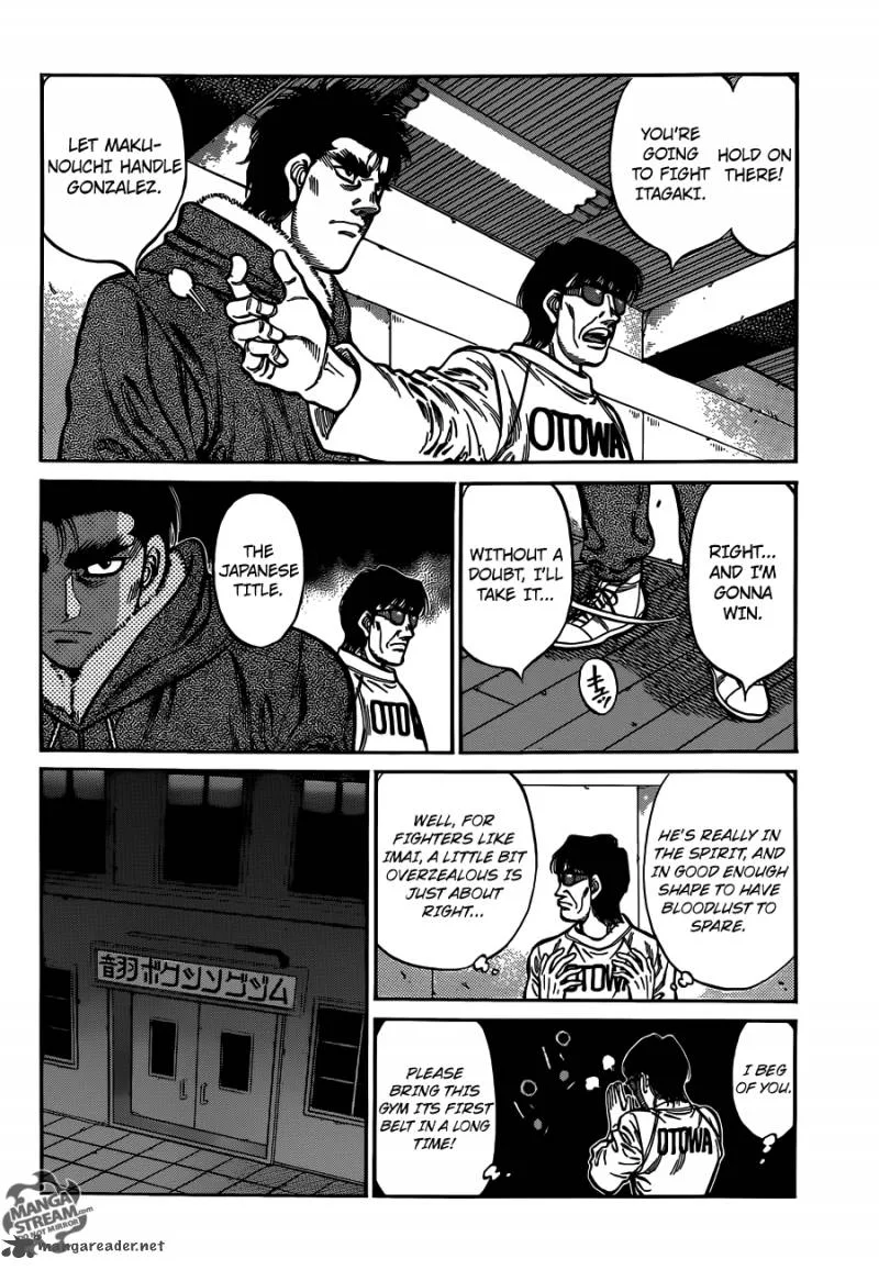 Hajime no Ippo Chapter 1019 page 6