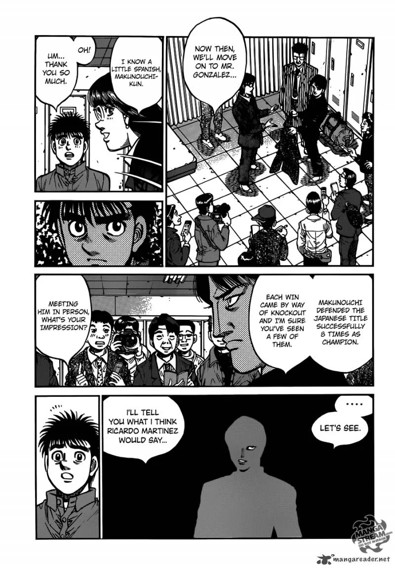 Hajime no Ippo Chapter 1020 page 7