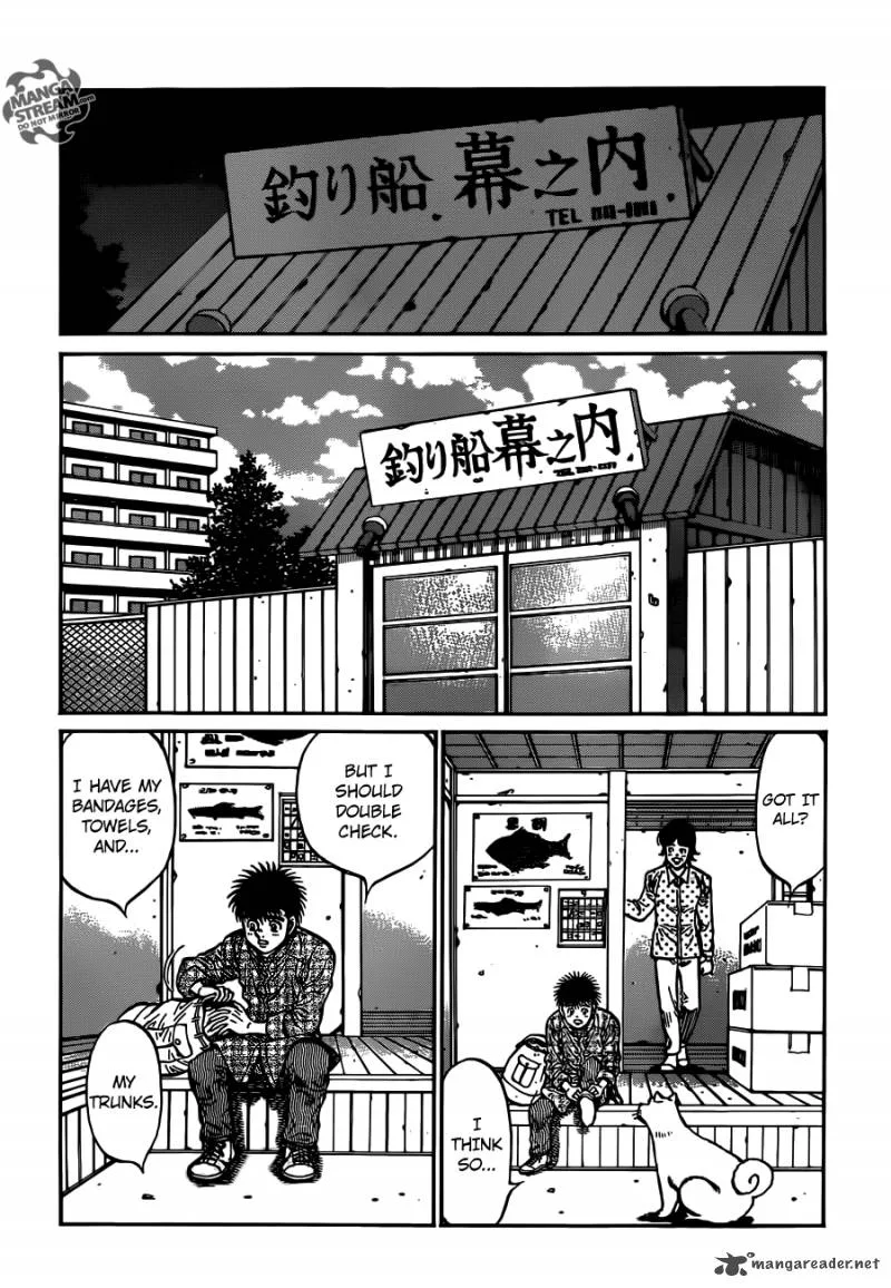 Hajime no Ippo Chapter 1020 page 15
