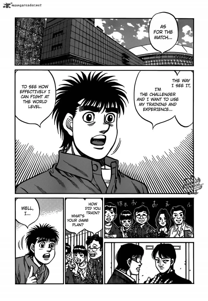 Hajime no Ippo Chapter 1020 page 5