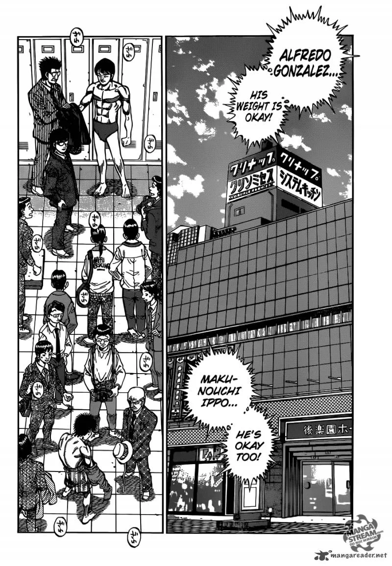 Hajime no Ippo Chapter 1020 page 2