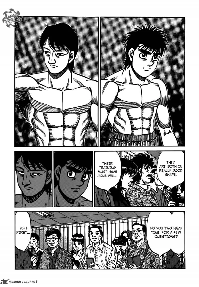Hajime no Ippo Chapter 1020 page 3