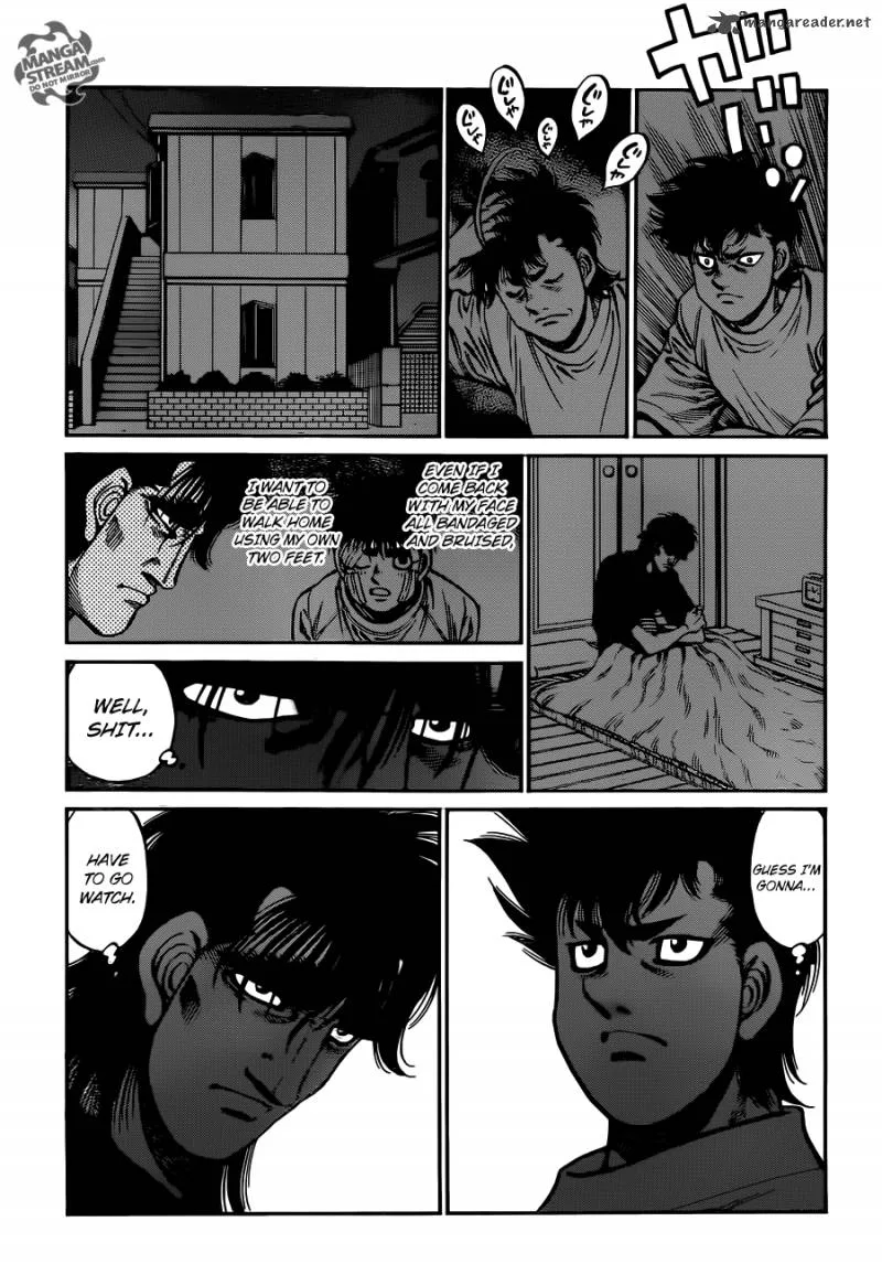 Hajime no Ippo Chapter 1020 page 14