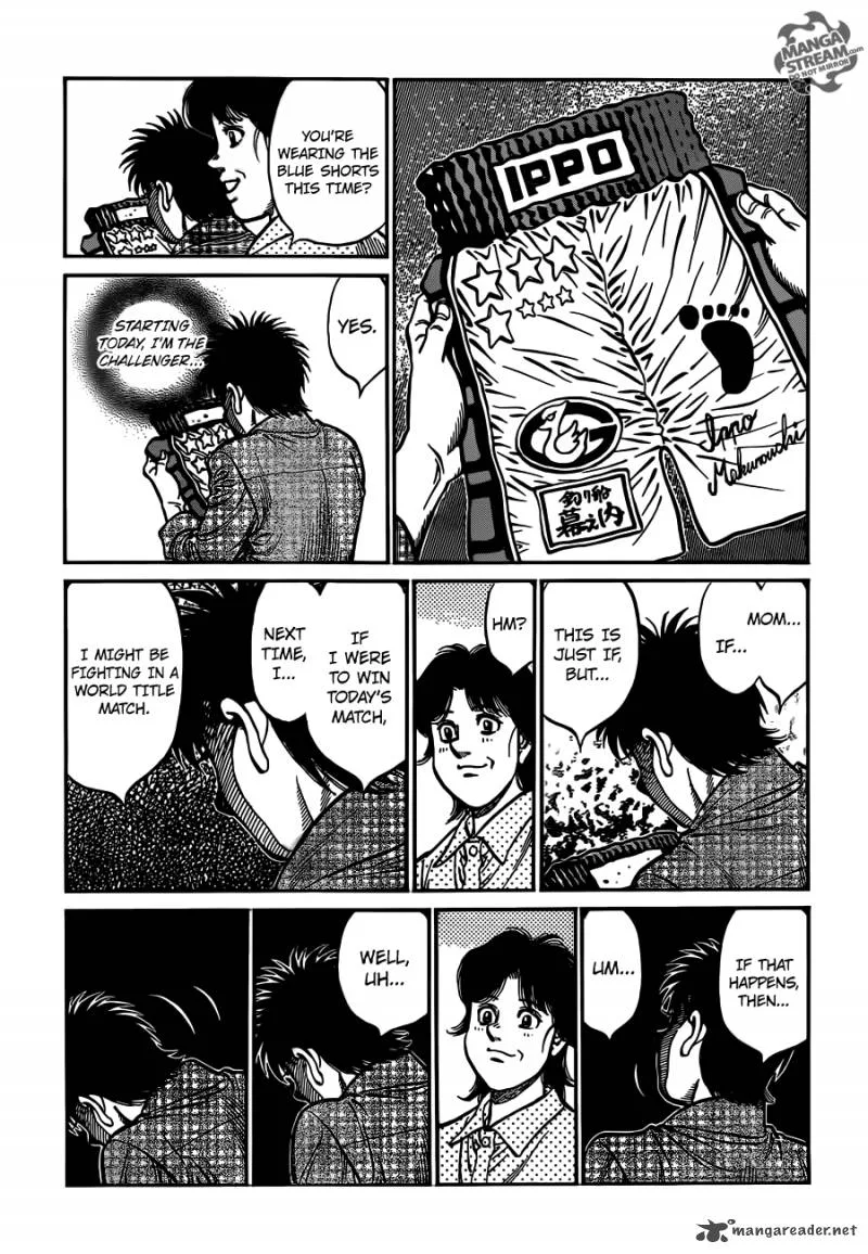 Hajime no Ippo Chapter 1020 page 16