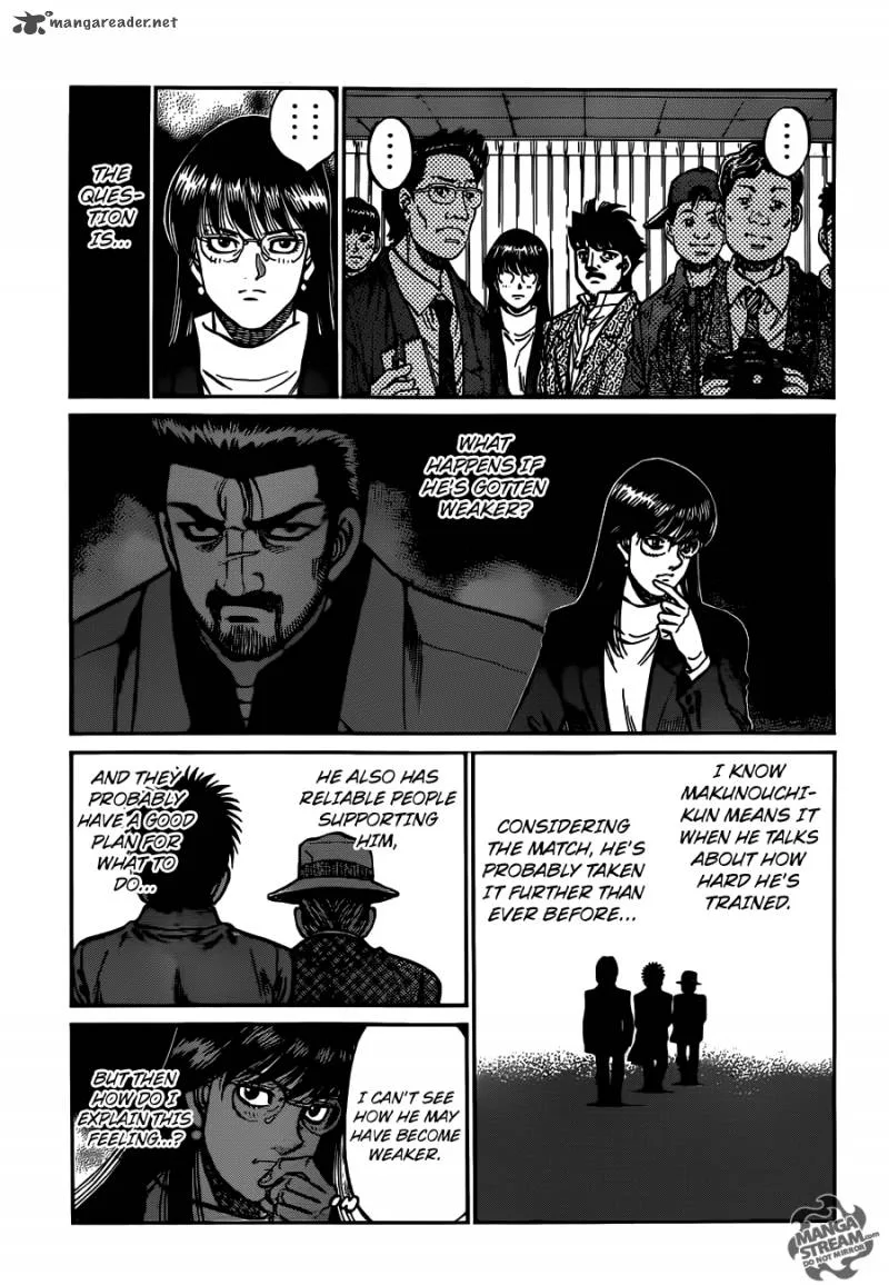 Hajime no Ippo Chapter 1020 page 12