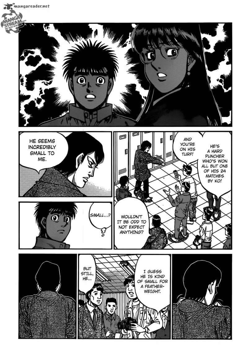 Hajime no Ippo Chapter 1020 page 9