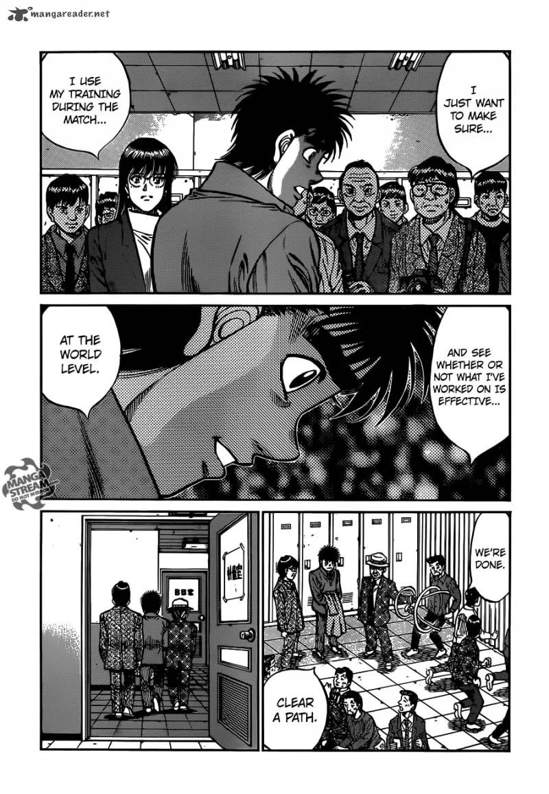 Hajime no Ippo Chapter 1020 page 11