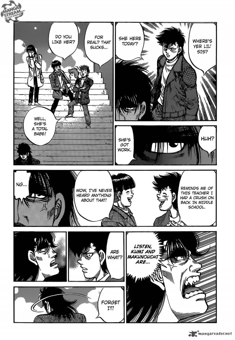 Hajime no Ippo Chapter 1021 page 15