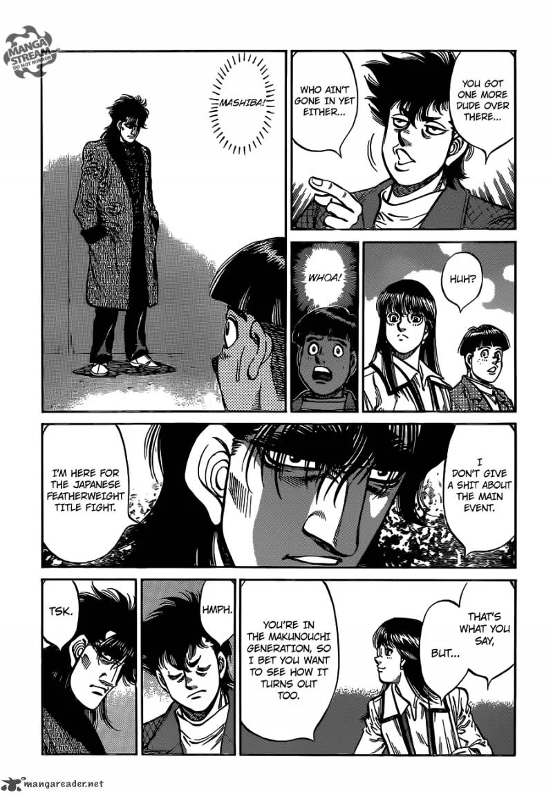 Hajime no Ippo Chapter 1021 page 12