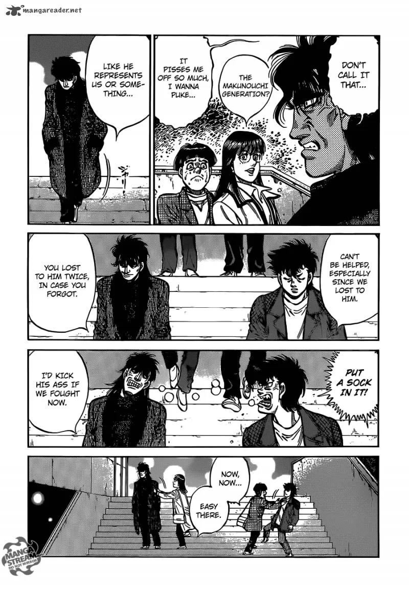 Hajime no Ippo Chapter 1021 page 13